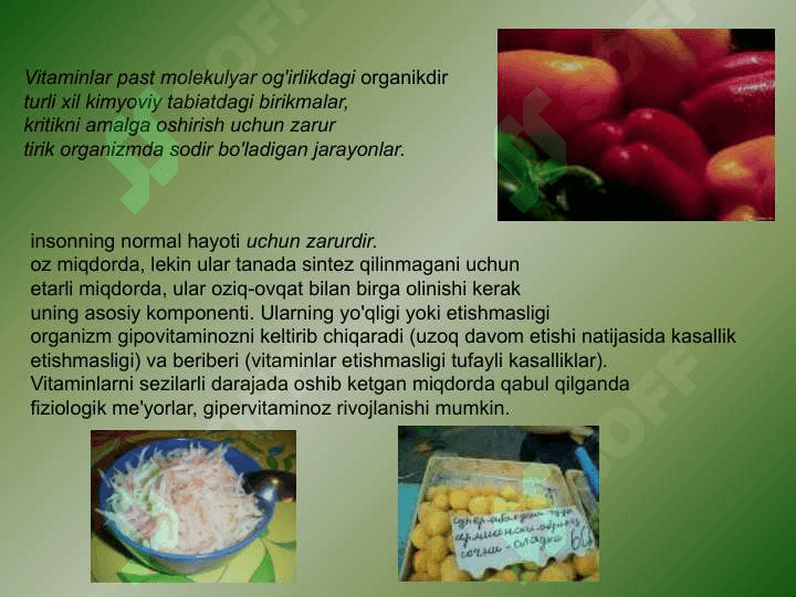 Biologik faol moddalar 3