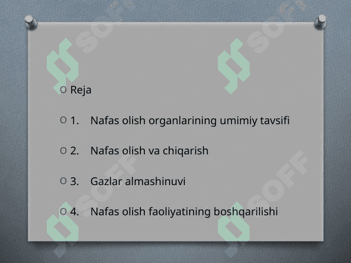 Parandalarda nafas olishning oʻziga xos xususiyatlari 2
