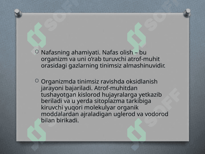 Parandalarda nafas olishning oʻziga xos xususiyatlari 3