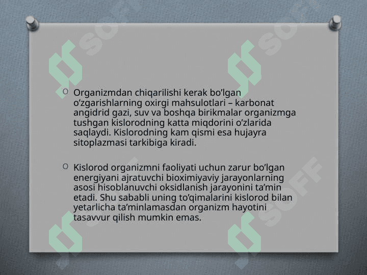 Parandalarda nafas olishning oʻziga xos xususiyatlari 4