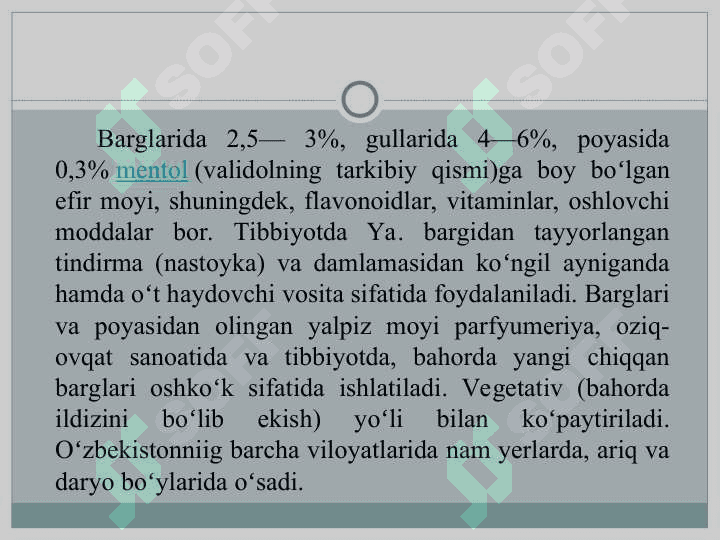 DORIVOR O'SIMLIK 5