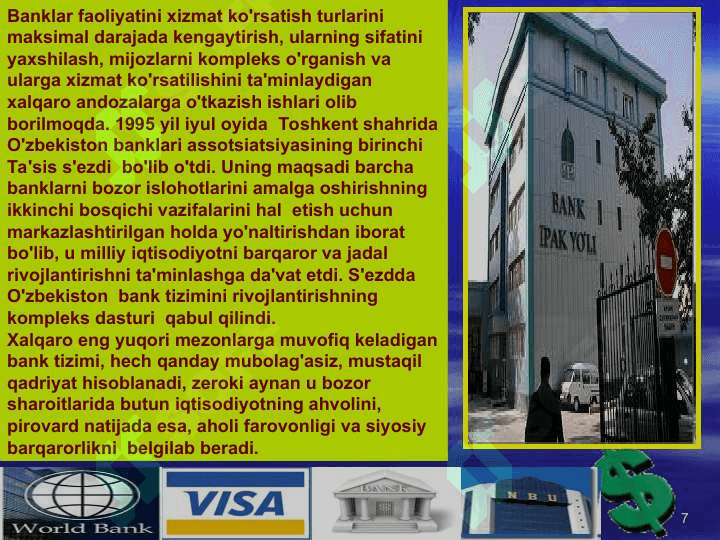 MARKAZIY BANK 7