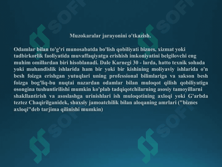 Nizo va muzokoralar 8