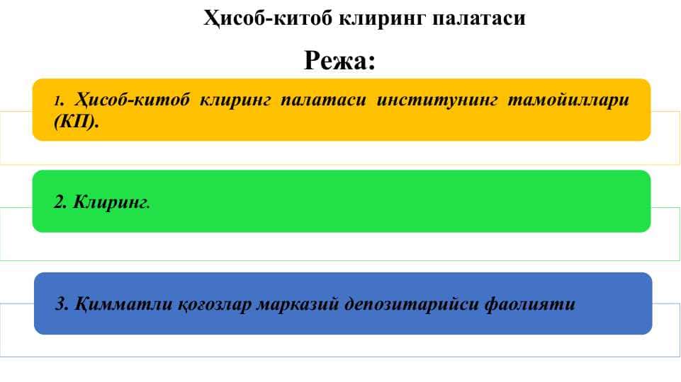 Ҳисоб-китоб клиринг палатаси