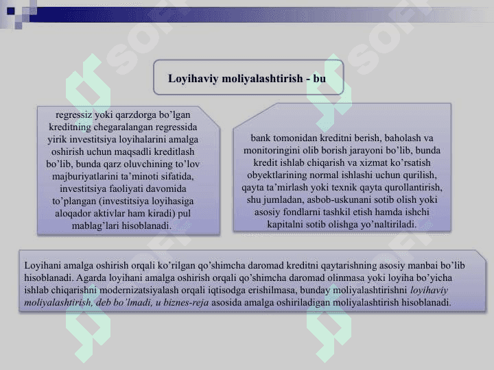 Инвестицияларни лойиҳавий молиялаштириш 6