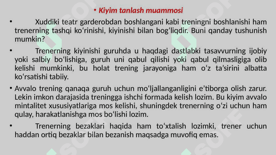 Trener va guruhning o‘zaro munosabatlari masalasi 7