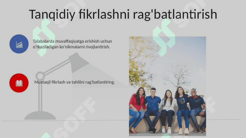 O'quvchilarni bilim,ko'nikma va malakalarini tashkil etish 8