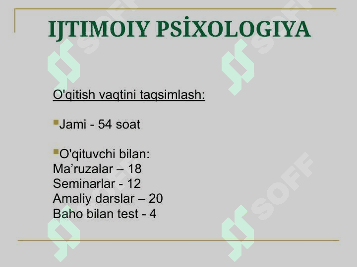 IJTIMOIY PSİXOLOGIYA 2