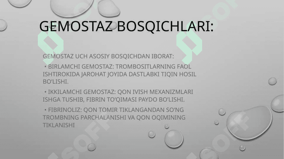 Gemostaz 5