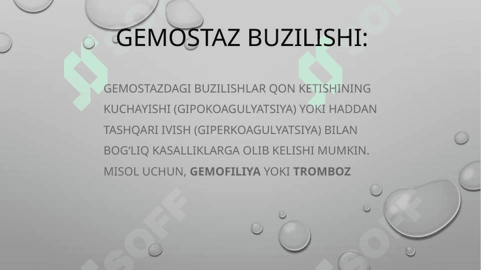Gemostaz 6