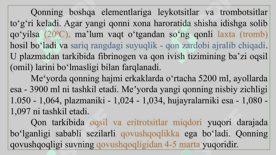 QON BIOKIMYOSI 6