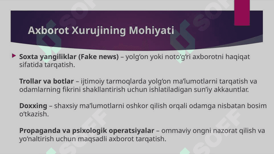 Ijtimoiy tarmoqlarda axbarot hurujlari va tahdidlar 4