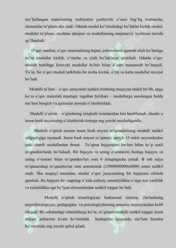 INFORMATIKA FANLARINI O’QITISHDA MODULLI TA’LIM TEXNOLOGIYALARINING AHAMIYATI 5