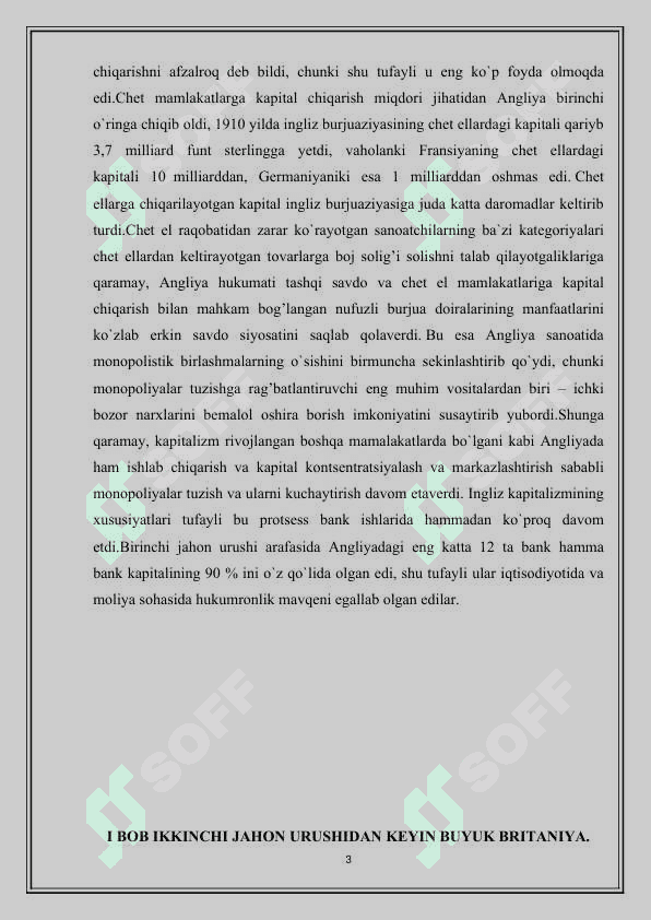 BUYUK BRITANIYA IKKINCHI JAHON URUSHI YILLARIDAN KEYIN 3