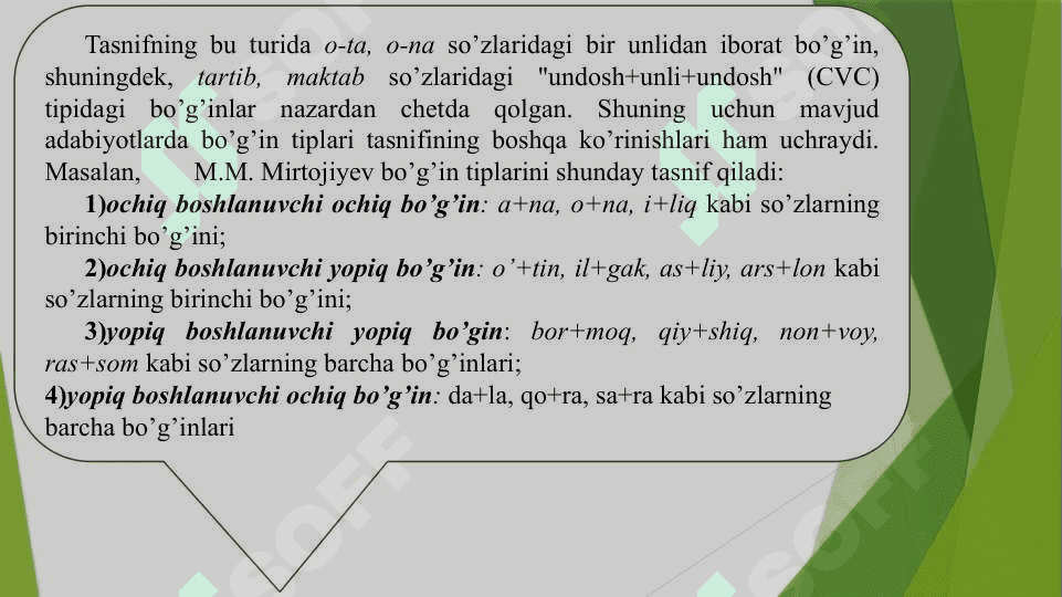 Bo‘g‘in va urg‘uning ahamiyati 6