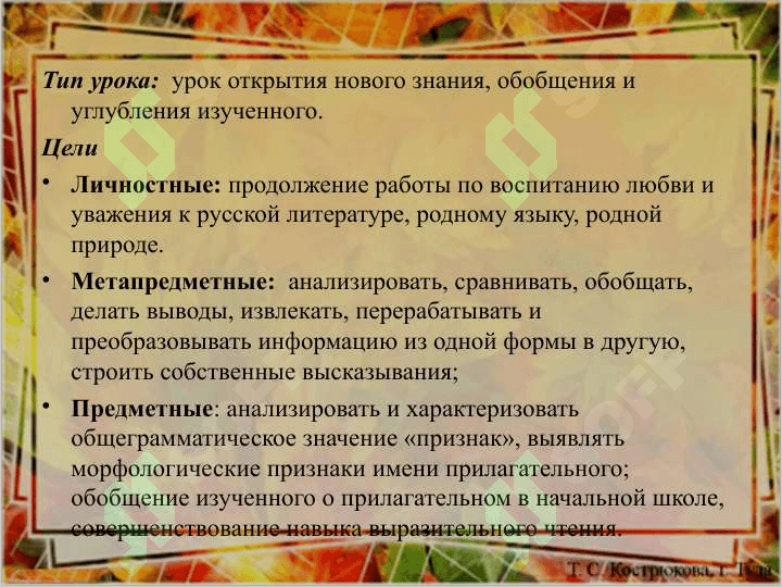 Имя прилагательное 2