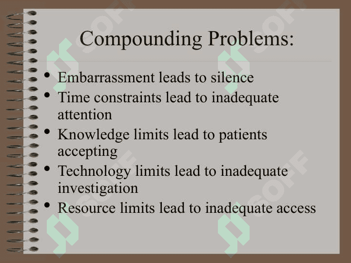 Urinary incontinence 2