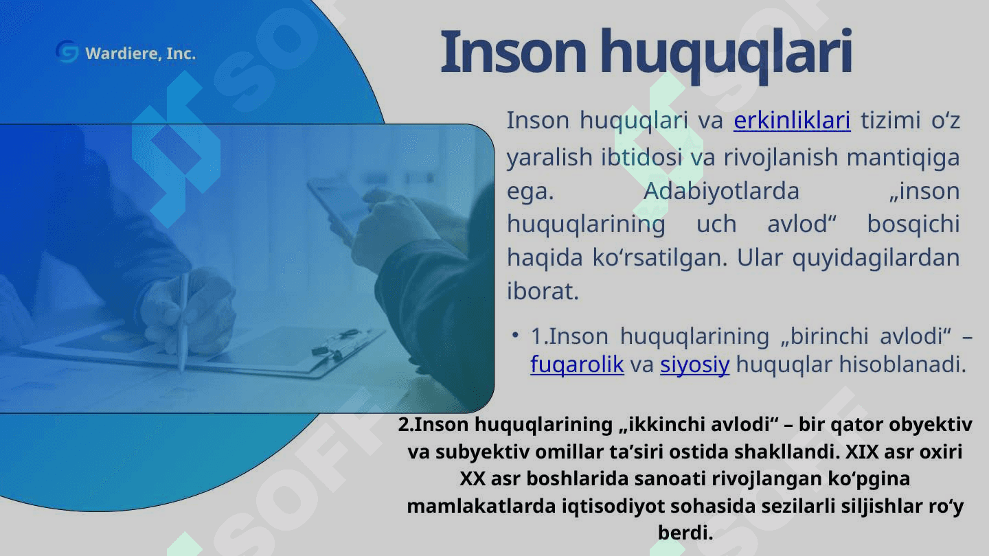 Inson huquqlari va ijtimoiy himoya. 3