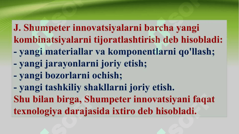 Sanoat korxonalarining innovatsion va investitsion faoliyati 5