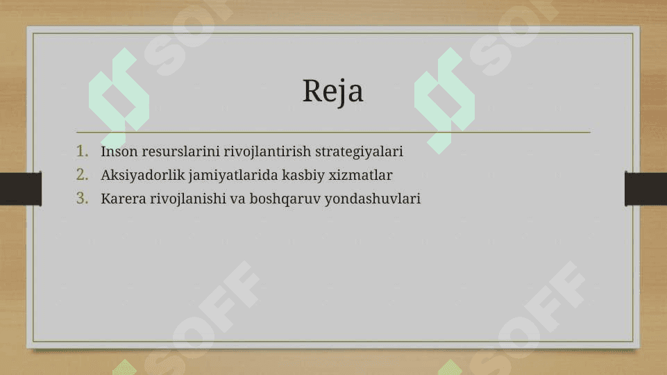 Aksiyadorlik jamiyatlarida inson resurslarini xizmat kasb jihatidan ko`tarilishini boshqarish.pptx 2