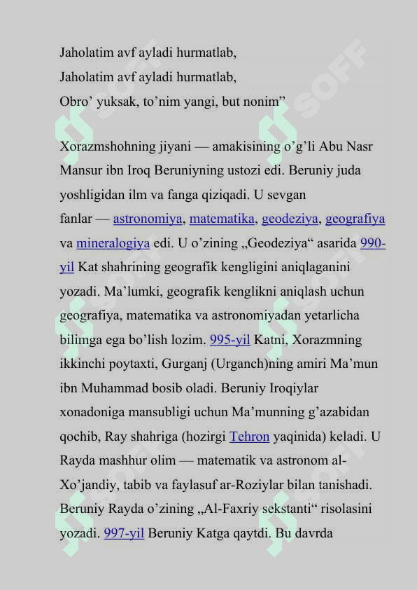 Abu Rayhon Beruniy hayoti va pedagogik qarashlari 3