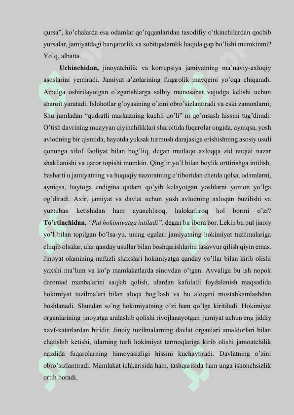 O‘ZBEKISTONNING KORRUPSIYAGA QARSHI KURASH SIYOSATI 4