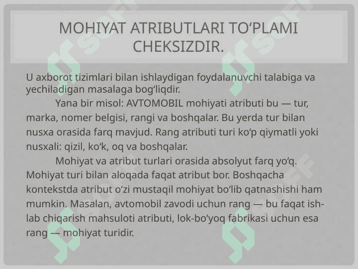 Relatsion ma’lumotlar bazasi va uning imkoniyatlari 4