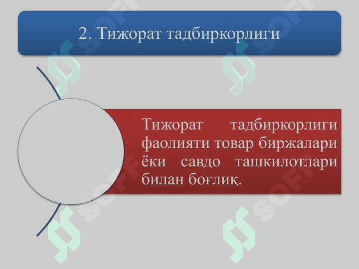 Кичик бизнес ва тадбиркорлик фаолиятининг турлари ва шакллари 5