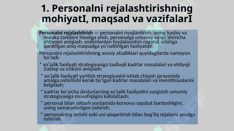 PERSONALNI REJALASHTIRISH 2