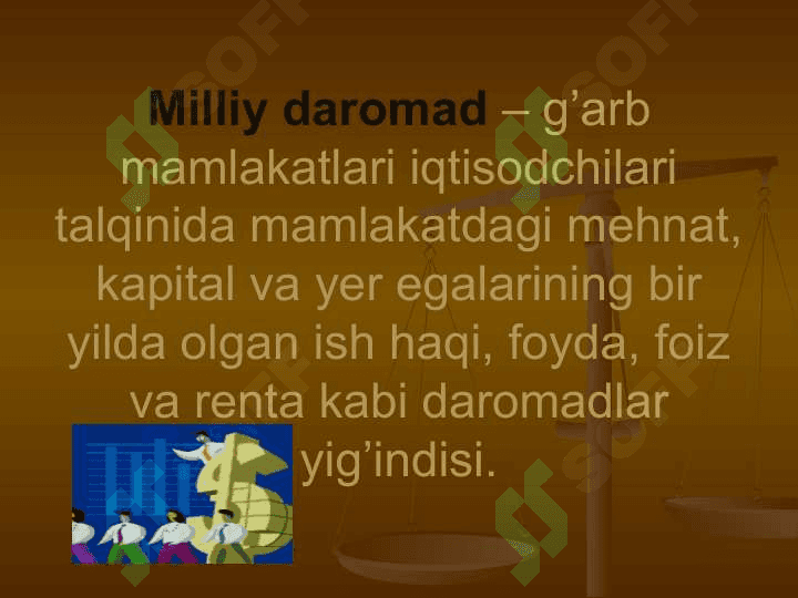 Milliy daromad (MD)- 6