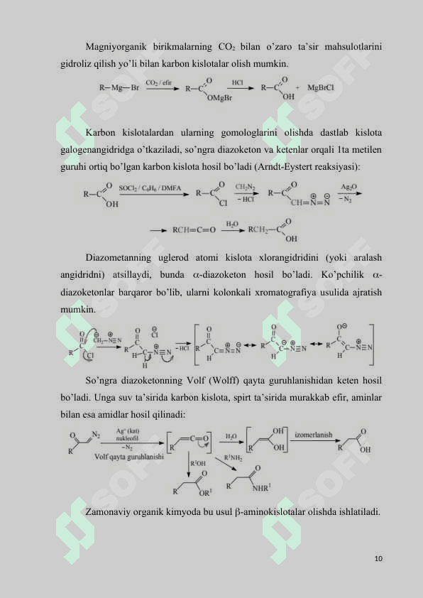 BENZOL QATORI KARBON KISLOTALAR HAQIDA ASOSIY MA’LUMOT 8