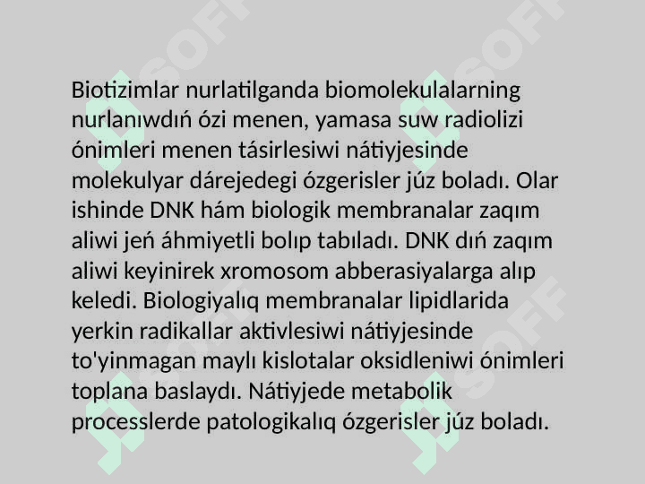 Ionlaniwshi nurlardin biologiyaliq tasir mexanizmleri 3