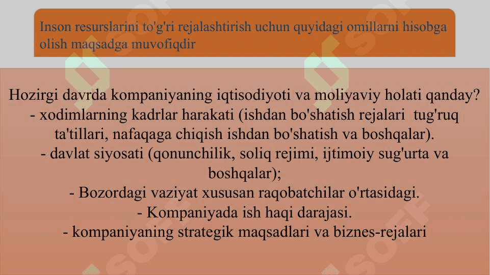 Xodimlarga talabni rejalashtirish 4