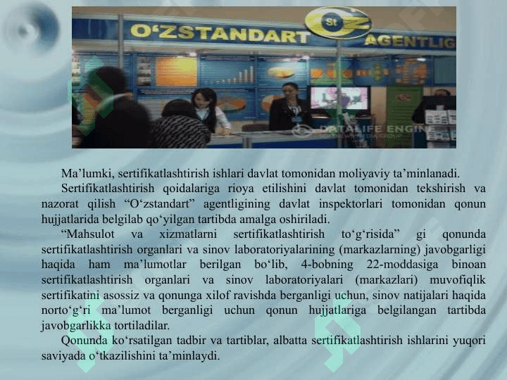 Milliy sertifikatsiyalash tizimlari 4