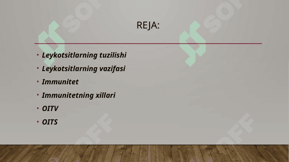 LEYKOTSITLAR 2