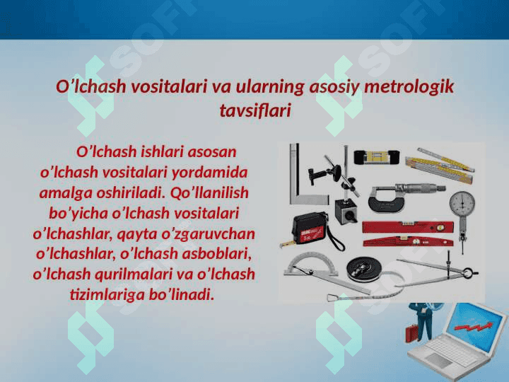O’lchash vositalari va ularning asosiy mеtrologik tavsiflari 2
