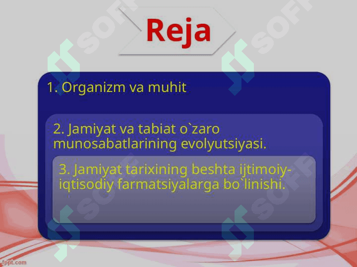 ORGANIZM VA MUHIT 2