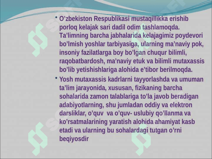 ASTROFIZIKADA NOSTATSIONAR YULDUZLAR TABIATINI O’RGANISH 3