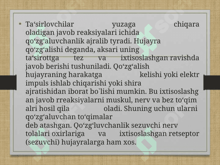 Qozg’aluvchi to’qimalar tarixi(Galvani va Matiuchchi tarjibalari) 2