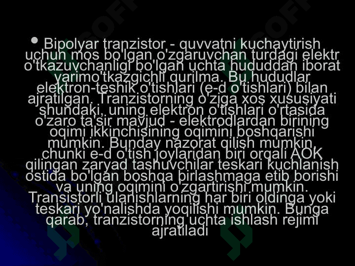 IGBT TRANZISTORLAR 3