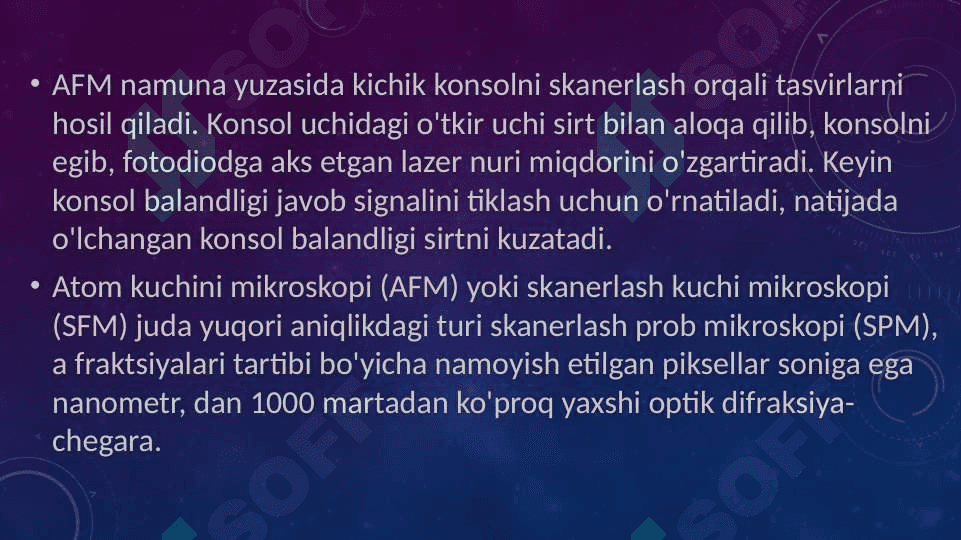 Atom kuchli mikroskoplar 2