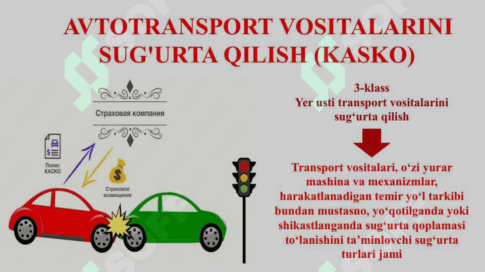YER USTI TRANSPORT VOSITALARINI SUG‘URTALASH 2