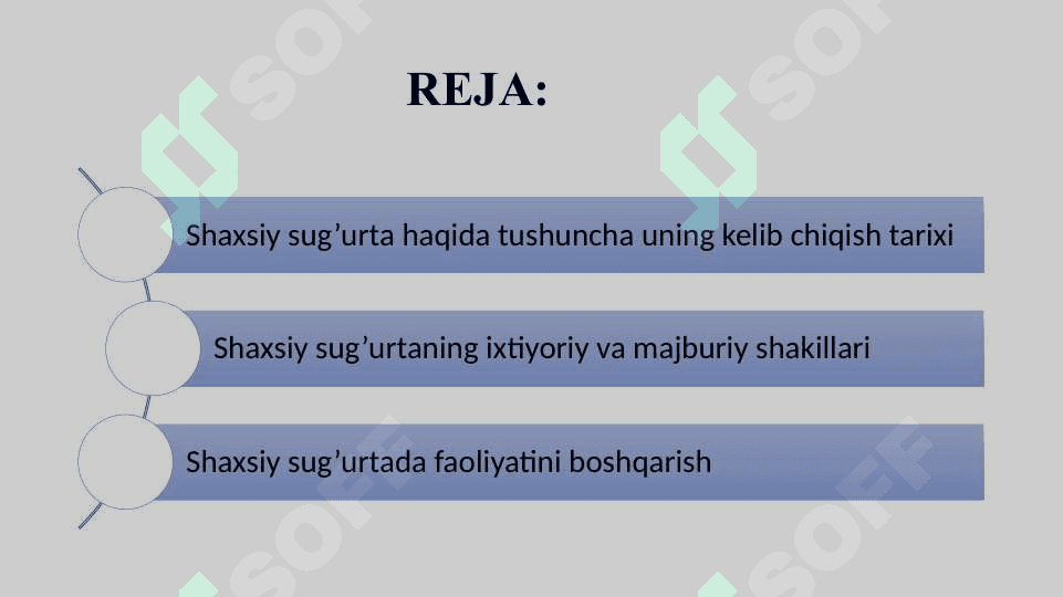 SHAXSIY SUG’URTA 2