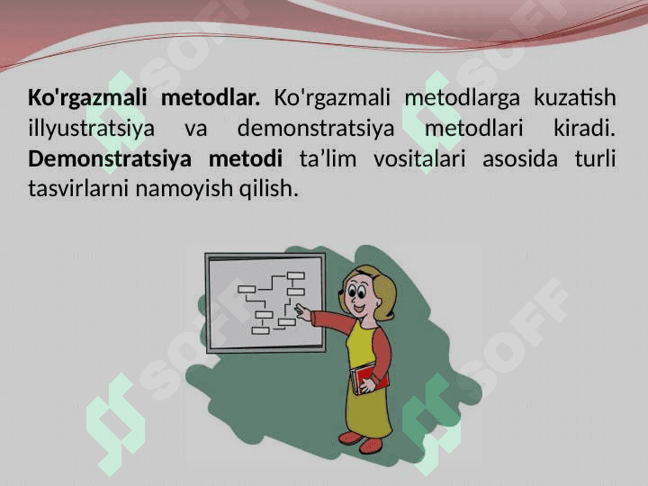 Ta'lim metodi va vositalari . Ta'limni tashkil etish shakllari 8