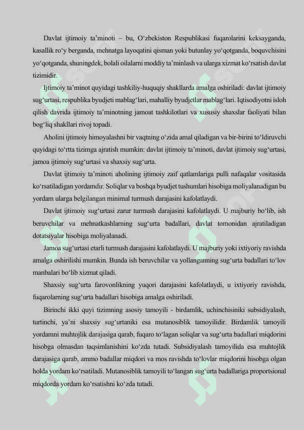 Aholini ijtimoiy himoya qilish institutsional asoslarini takomillashtirish 7