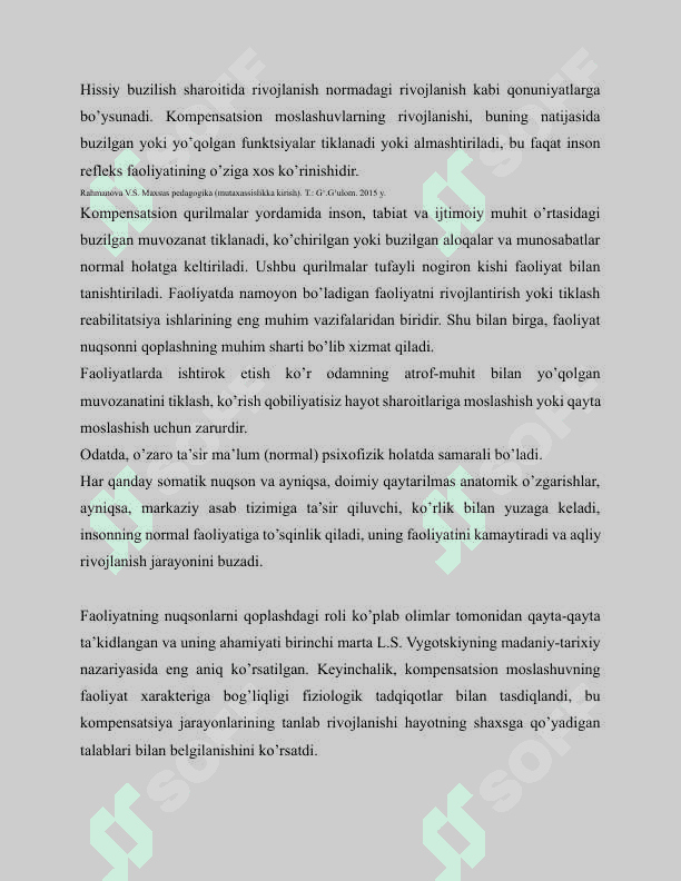 Koʻrishida nuqsoni boʻlgan bolalarda kompensator jarayonlarni shakllantirish 8