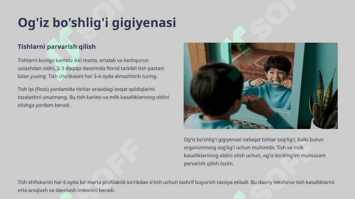 Gigiyena Qoidalari 4