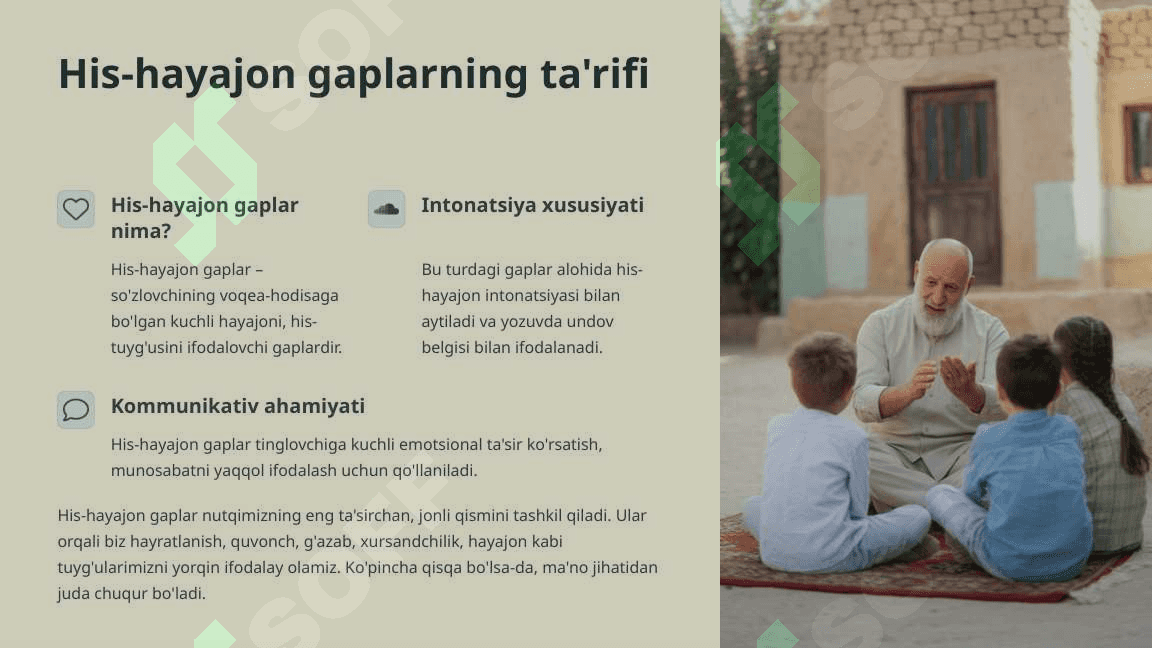 His-hayajon gaplari nutqimizni boyitadi 3