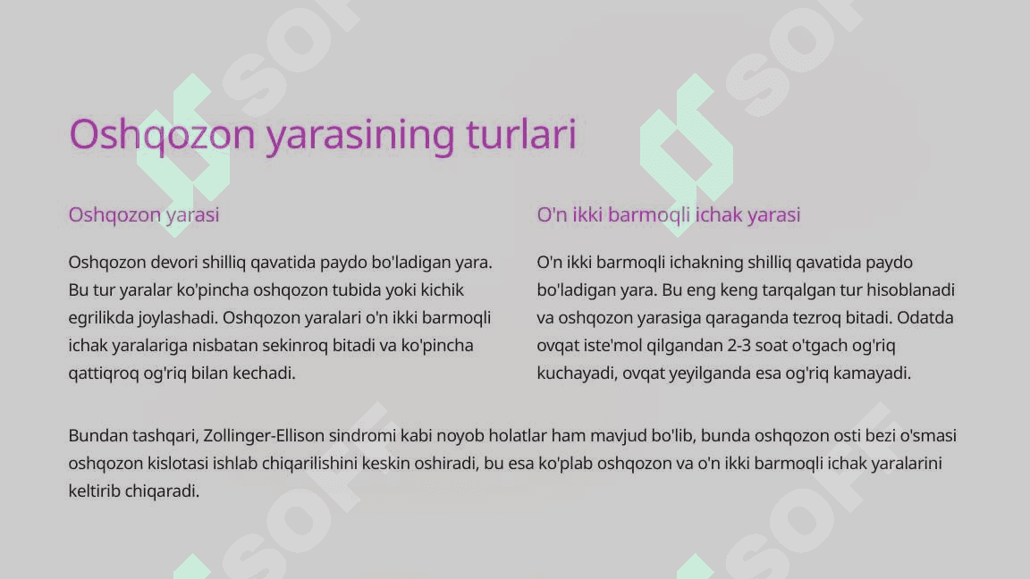 Oshqozon yarasi (Peptik yara) 4