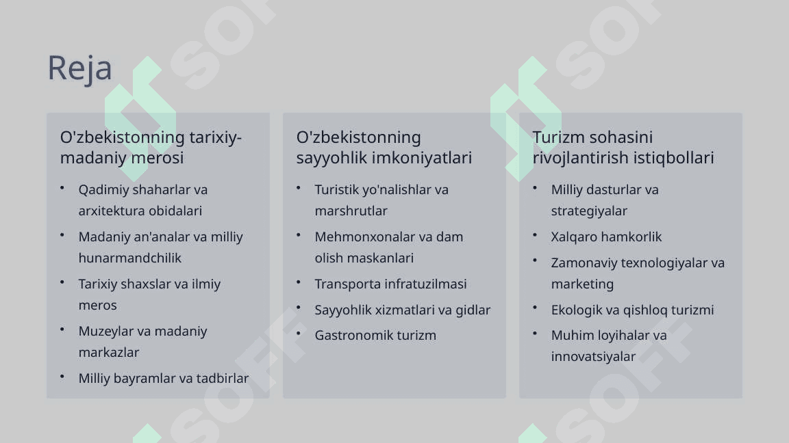 O'zbekistonning madaniy merosi va sayyohlik salohiyati 2
